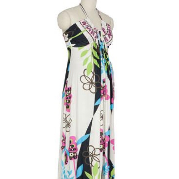 💗HP💗 Olian Ezzie Maxi Dress - Butterfly Print - Picture 4 of 13